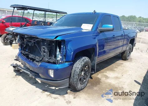 2016 Chevrolet Silverado 1500 2Lt из США, поврежденный, VIN 1GCVKREC1GZ130950